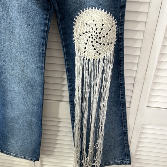 Samba Kay Mamao Verde Crochet Jean - Picture 2 of 6